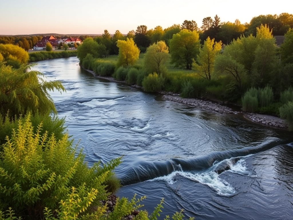 Ilustracja przedstawiająca monitorowanie jakości powietrza w Kraśniku, z uwzględnieniem danych o PM10 i zaleceń zdrowotnych.